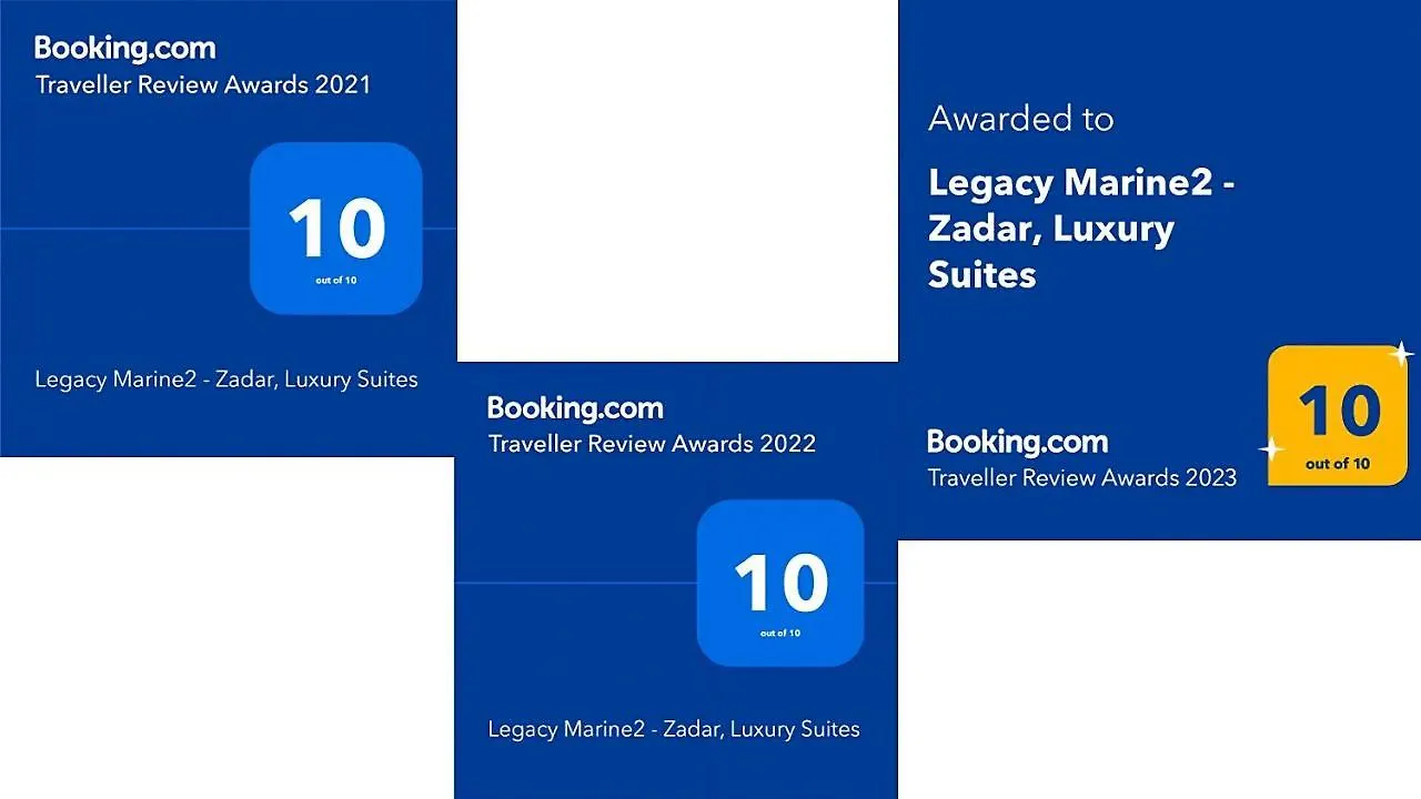 Legacy Marine2 - Zadar, Luxury Suites Apartament Zadar